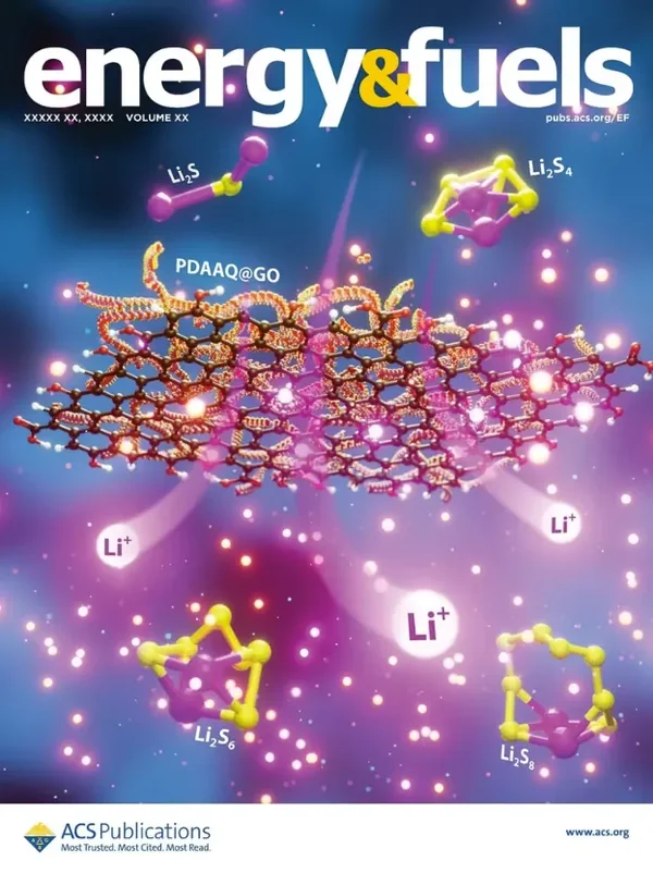 Energy & Fuels journal cover by Rafeeque Mavoor